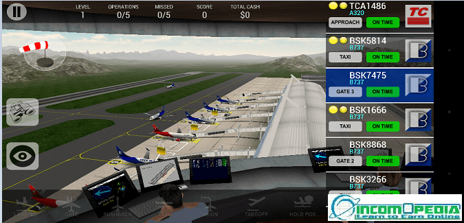 Air Traffic Controller Game Simulator
